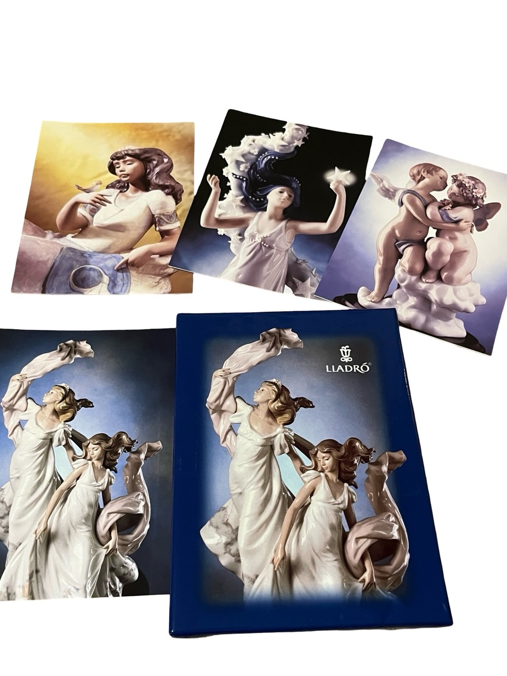 Lladro 16 Blank Greeting Card, Envelopes, Box- box of note cards